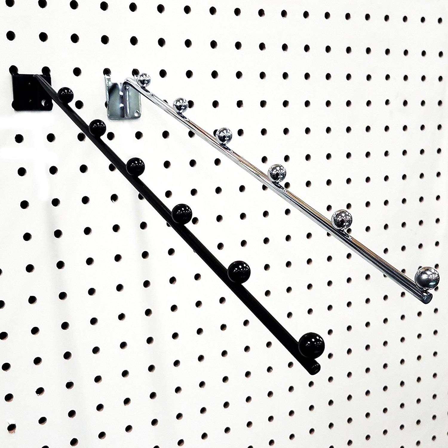 White 22 inH x 18 inW Pair Polypropylene Pegboard Panel Kit with 40 lb Load Capacity White 22 inH x 18 inW Pair Polypropylene Pegboard Panel Kit with 40 lb Load Capacity